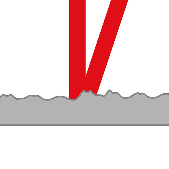 Laser-Line-sensorer med oval ljuspunkt