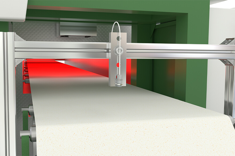 Temperaturövervakning av torkprocessen vid papperstillverkning med thermoMETER UC