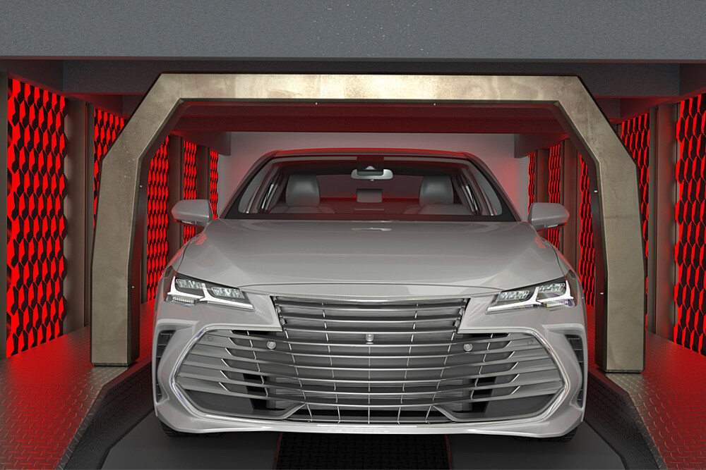 Kontroll av torkningen efter lackering med thermoMETER UC