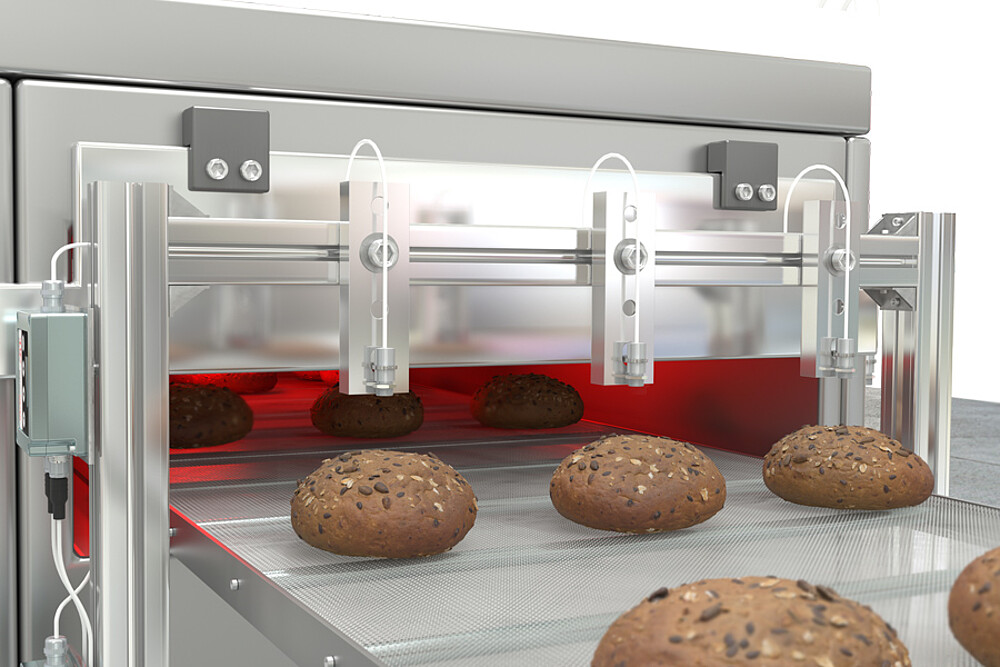 Temperaturmätning av bakverk med thermoMETER UC