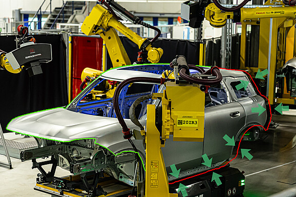 6D-lägeskorrigering