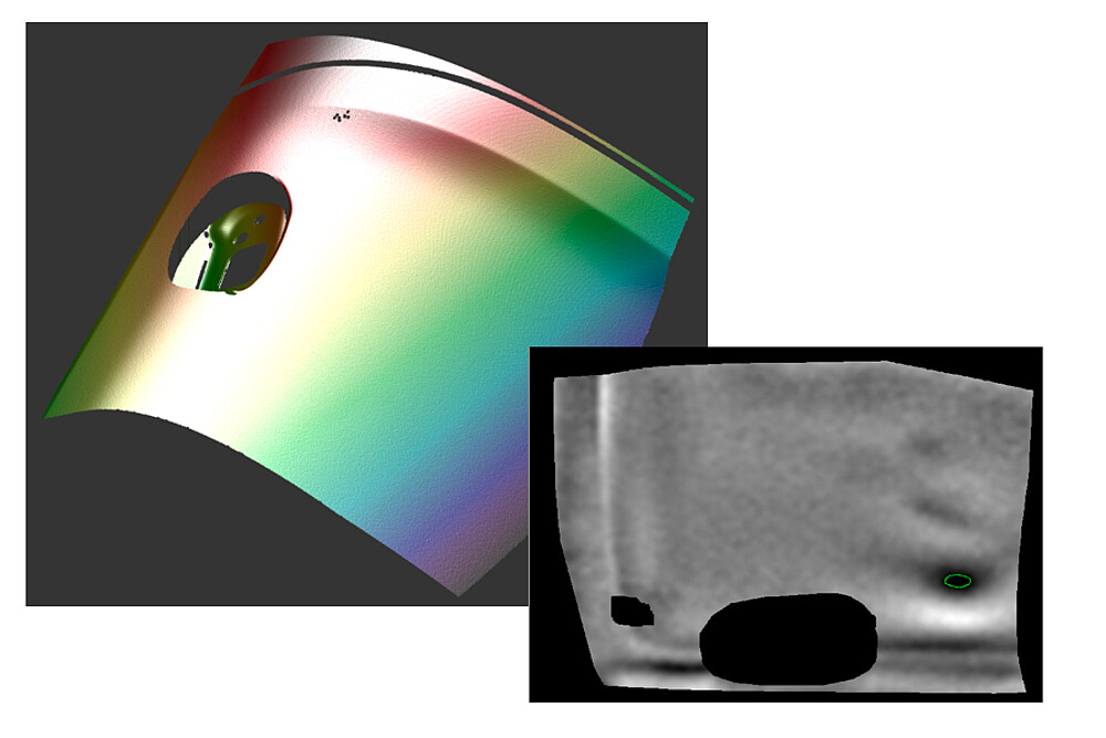 Insamling av komponenter som ska kontrolleras vid inline-mätning