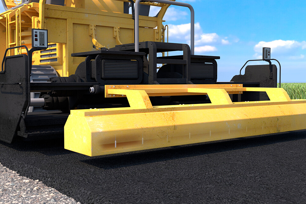 Mätning av asfaltstemperatur efter applicering