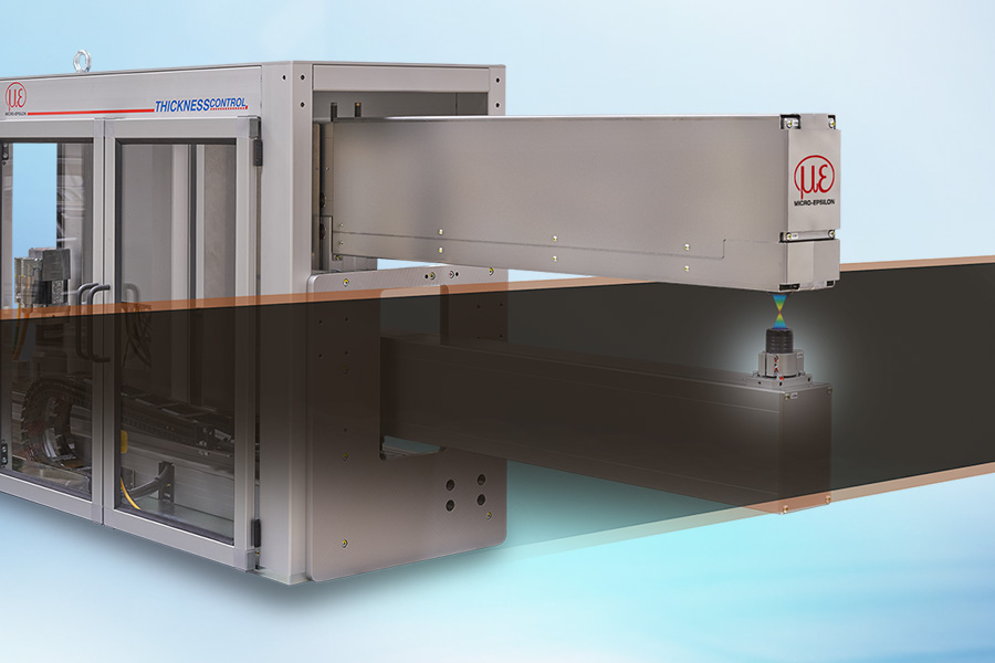 Inline-tjockleksmätning av batterifolier